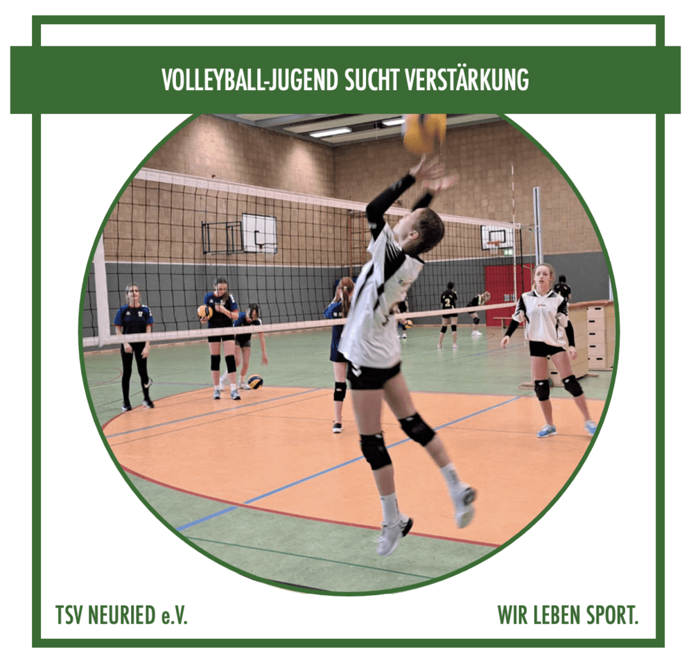 Junge Volleyballer beim Spiel in der vHalle